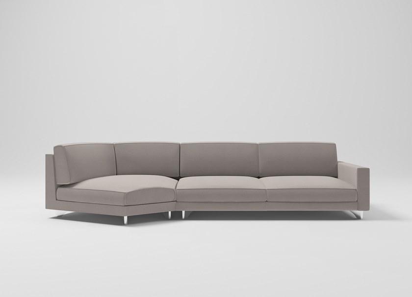 Grado Design Изогнутый диван из ткани для 4 человек Pent Pen-sf-g02 - Вид №11