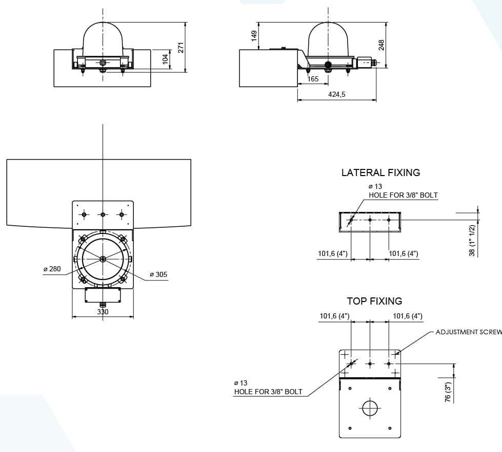 Сигнализатор для платформ LUXSOLAR HMS-LXS ARCH-00115617