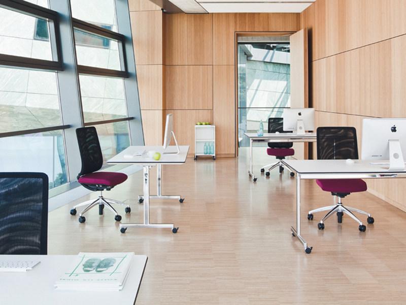 Brunner Складной прямоугольный стол для переговоров на колесиках Torino sun-id-1411156 - Вид №14