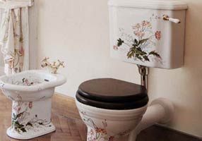 Gentry Home Таз большой белый Victorian  GH101287 - Вид №1