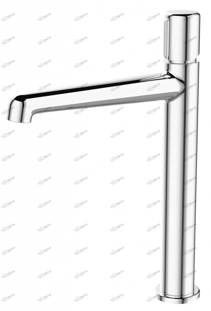 Смеситель для накладной раковины без донного клапана BelBagno UNO-LMC-CRM