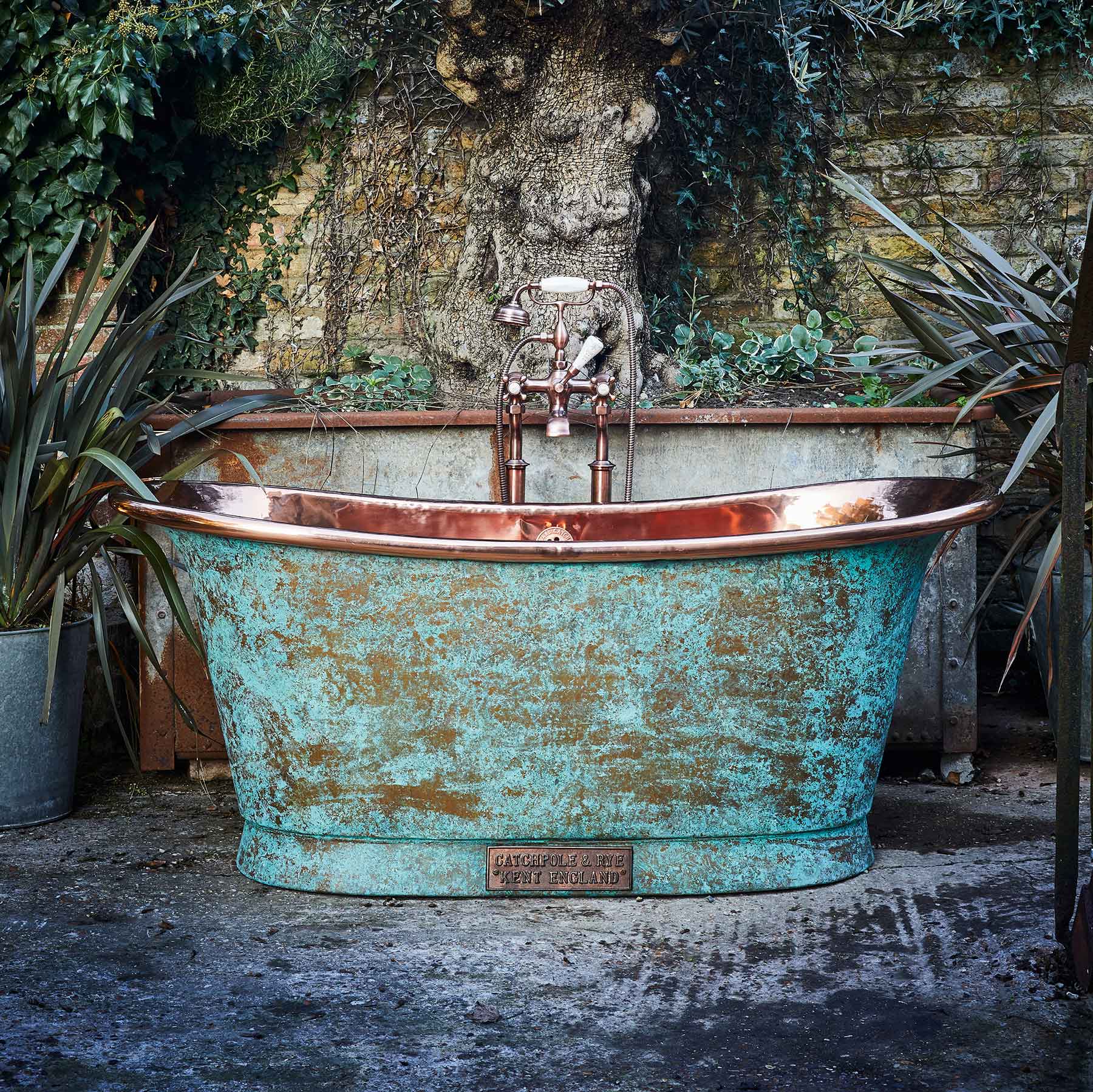 Copper Baths ванна The Verdigris Bateau Catchpoleandrye  - Вид №2