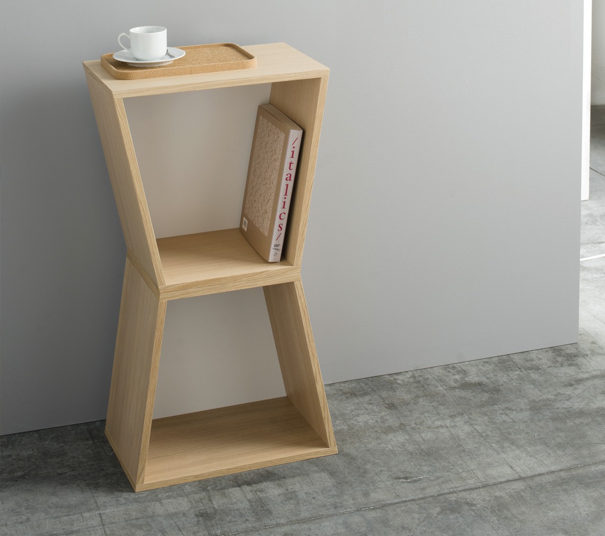 Ex.T Flatwork Штабелёр из коричневого листового металла EXFLATWORK/FJORD  - Вид №2