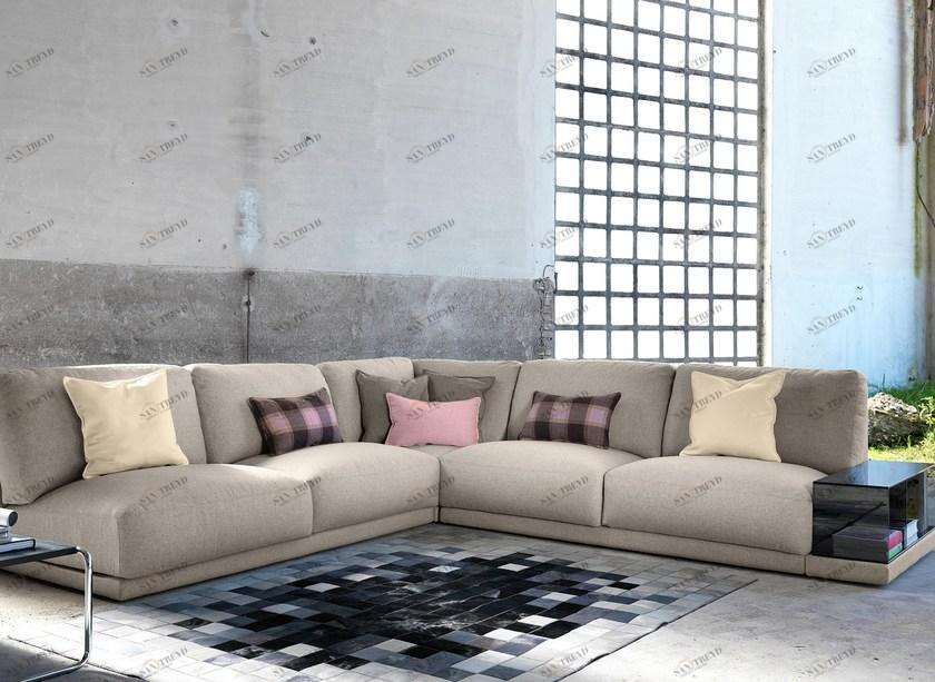 Domingo Salotti Модульный угловой диван из ткани Doyle sun-id-1482679