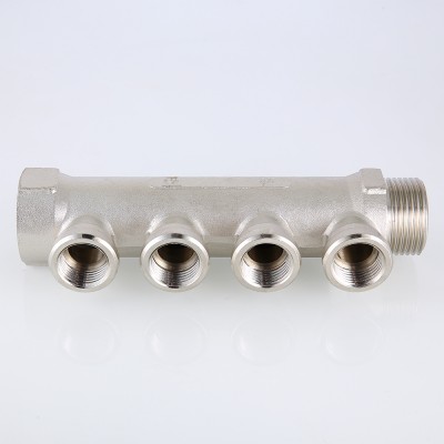 VTc.550.N.0602 Коллектор с внутренней резьбой Valtec 1", 2 х 1/2"  - Вид №8