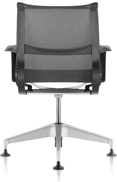 Herman Miller 4-спицевый тканевый стул с подлокотниками Setu sun-id-1371489 - Вид №3