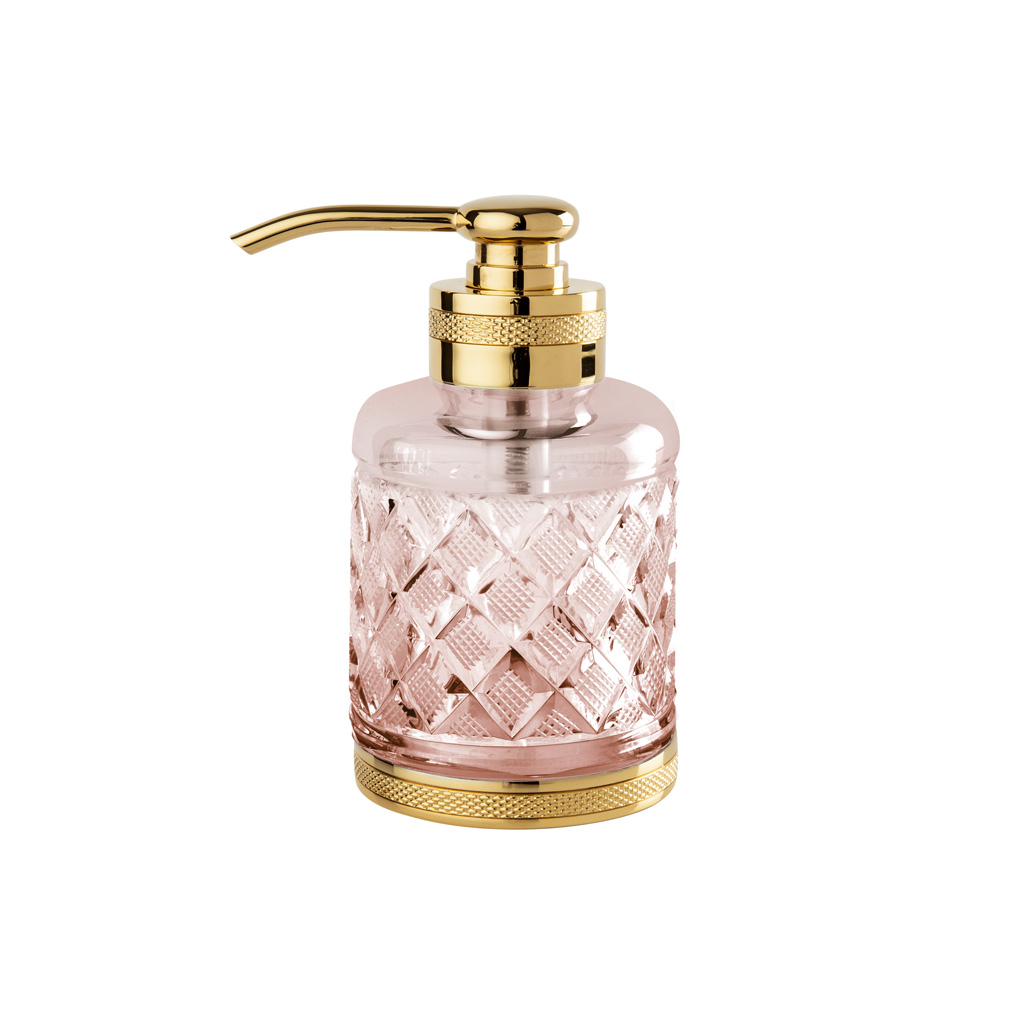 FS09C-630 FS09C-630 Дозатор мыла, малый размер ЛОСАН РАЗМЕР КРИСТАЛЛ Cristal & Bronze CRISTAL TAILLE “LOSANGE” CISELÉ  - Вид №2