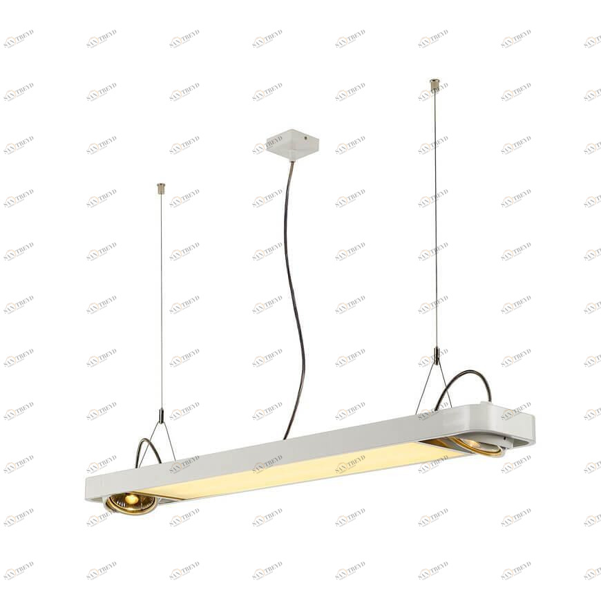 Подвесной светильник белый SLV Aixlight R2 Office 159131 SLV ДИЗАЙНЕРСКИЕ, AIXLIGHT R2 WHITE 00-3889717 Белый 
