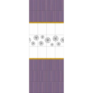 Комплект панелей ПВХ Астер 8 мм 2700x250 мм 2.7 м² 4 шт