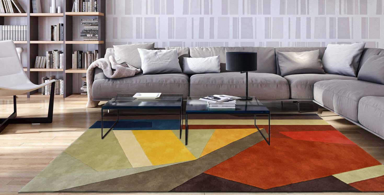 Прямоугольный ковер с длинным ворсом optical Ademi Exclusive ARCH-00030158 - Вид №2