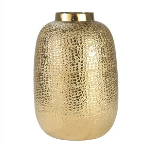 Ваза золотая большая 26 см BUREAU ДИЗАЙНЕРСКИЕ 263042 Золото