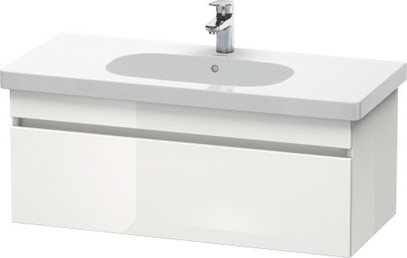 DS638501818 DuraStyle Тумбочка подвесная Белый матовый, декор Duravit - Вид №2