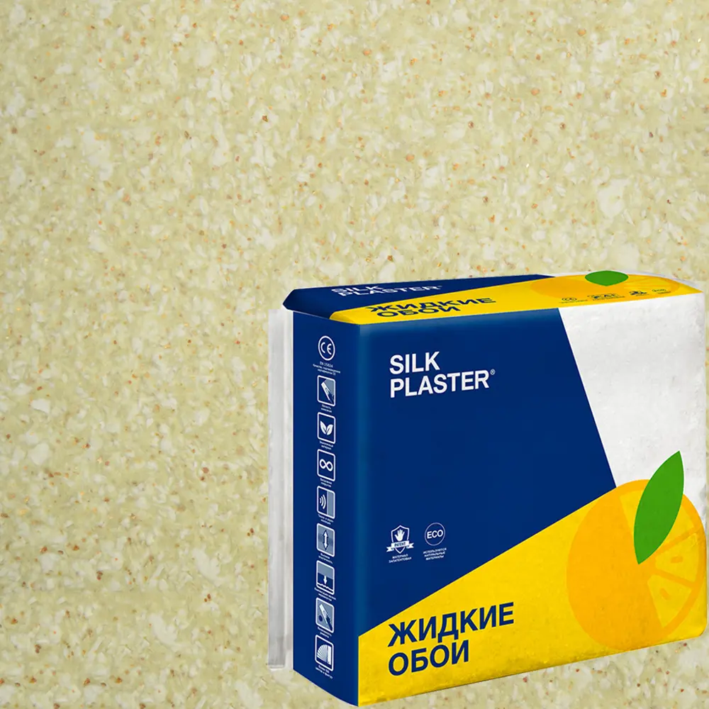 Жидкие обои Silk Plaster Absolute А305 0.83 кг цвет фисташковый 82736077 STLM-2158682 