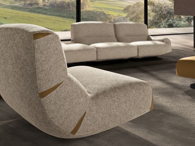 Модульный тканевый диван Max Divani Swing ARCH-00018793 - Вид №3