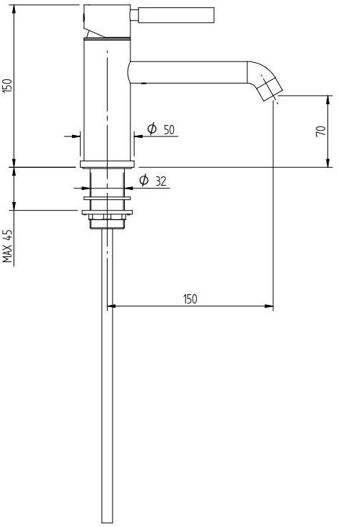 ZAZZERI Смеситель для раковины, однорычажный, на одно отверстие Da-da sun-id-1393957 - Вид №6