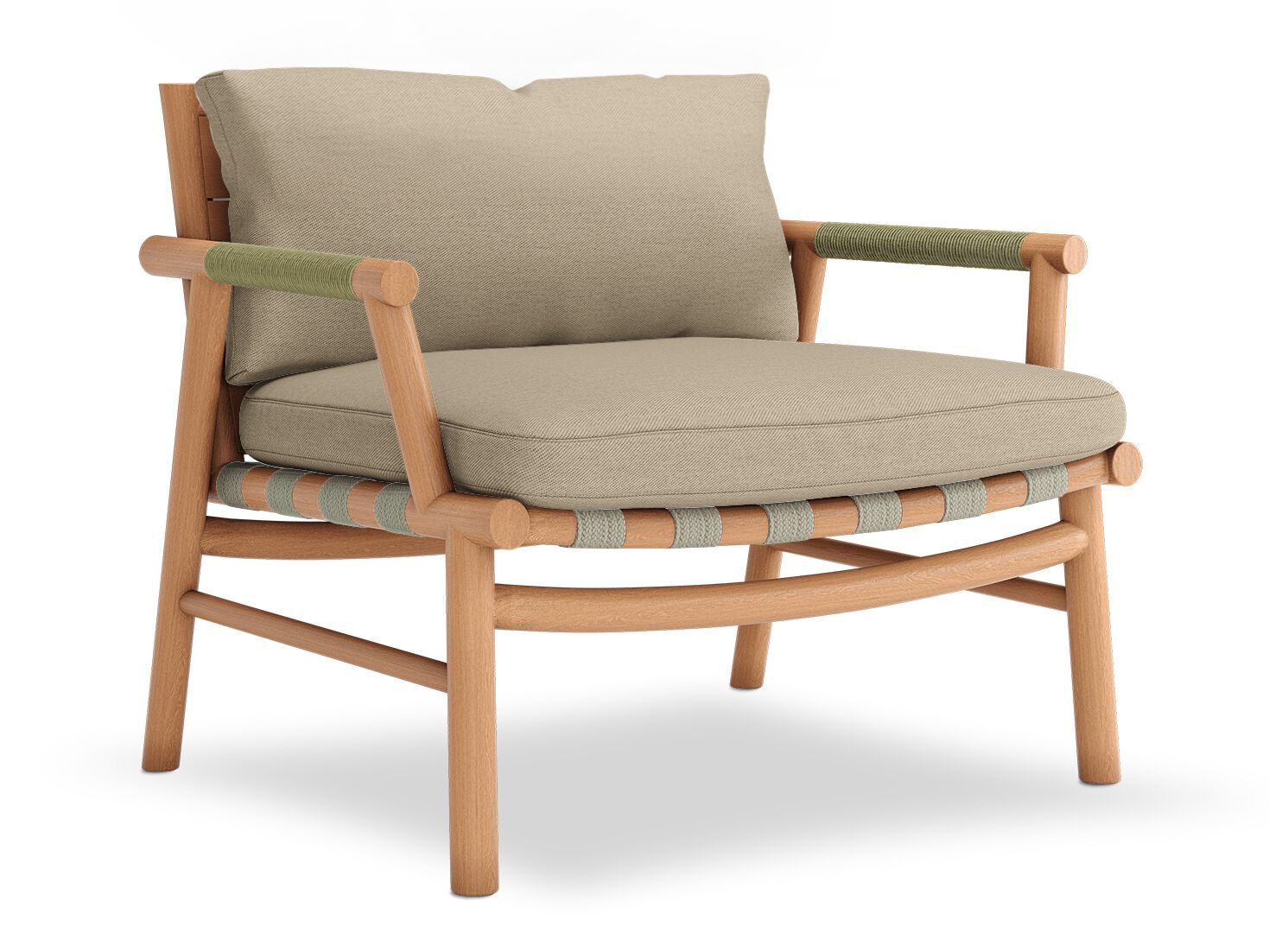 Садовое кресло из тикового дерева и Sunbrella® YAAZ Uz ARCH-00074788