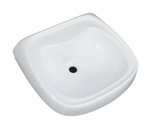 7155 Подвесная раковина настенная овальная Лобненский Стройфарфор  белая