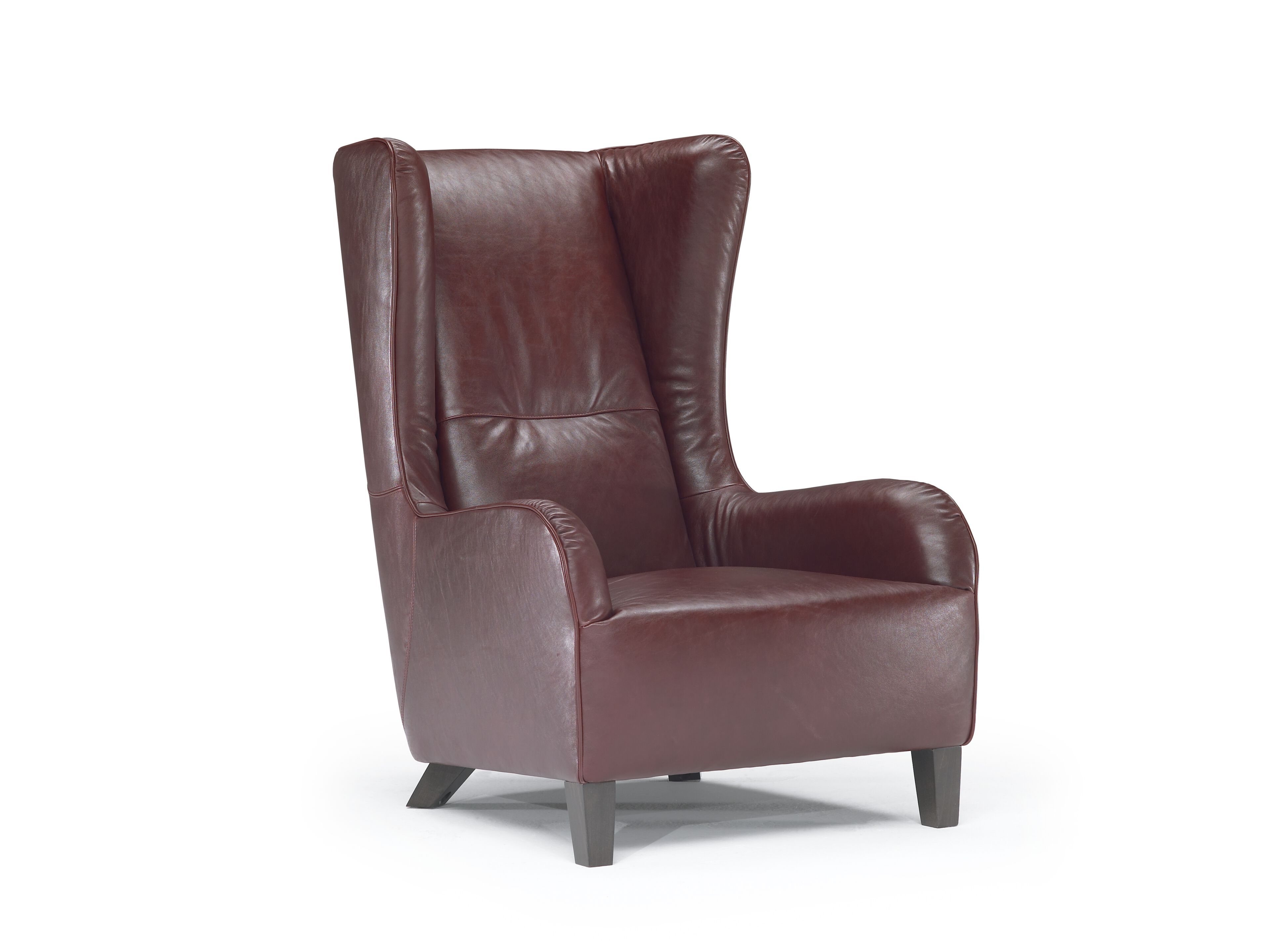 Кожаное кресло с высокой спинкой Natuzzi Italia MARLENE ARCH-00017470