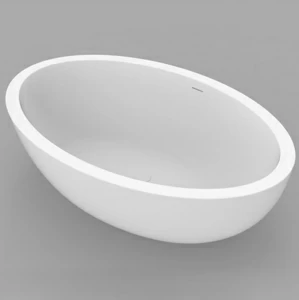 Dimasi Ванна овальная отдельностоящая Emerald Tub белая