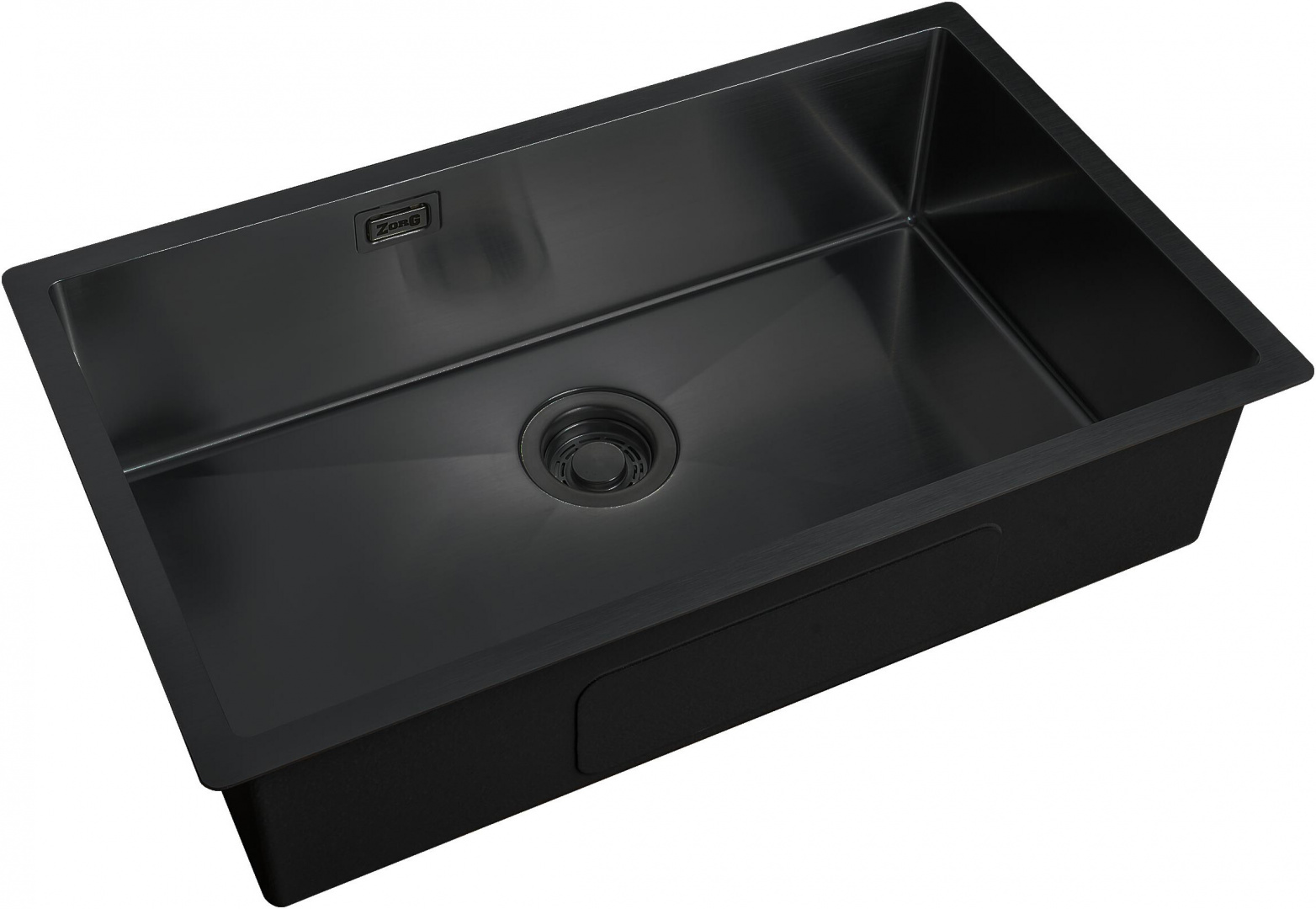 Мойка кухонная ZorG Light ZL R 740440 GRAFIT из нержавеющей стали, графит