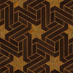 Художественный паркет Da Vinci Щитовой 26-006 Венге (Гладкая) 500х500 мм.