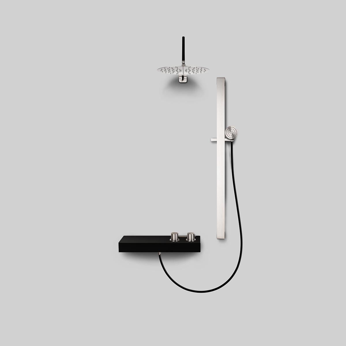 Стержень из нержавеющей стали с ручным душем Cropelli Alyssia ARCH-00123690 - Вид №29