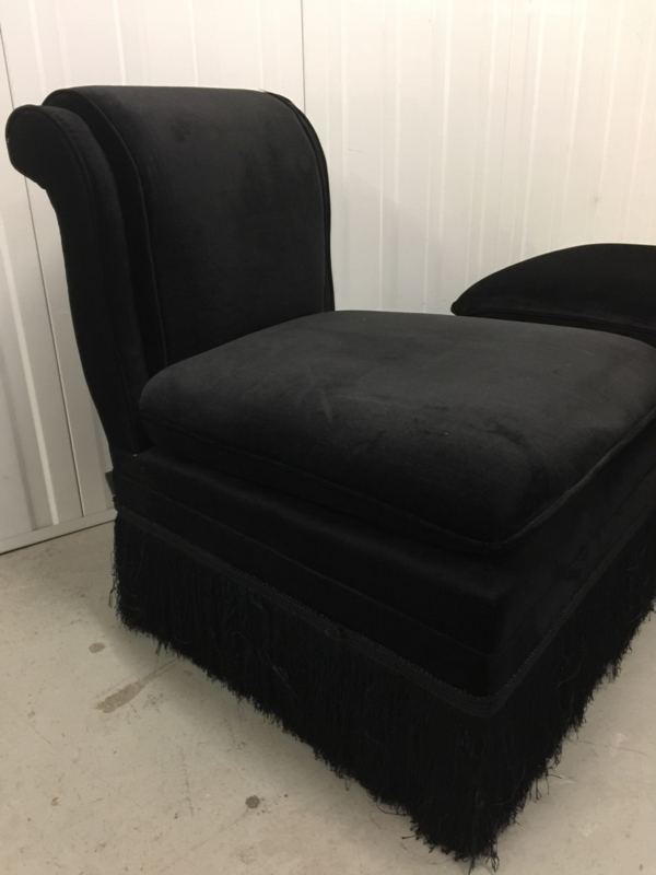 Кресло Boucheron от Eichholtz Чёрный EICHHOLTZ ДИЗАЙНЕРСКИЕ, EICHHOLTZ 062255 Черный  - Вид №4