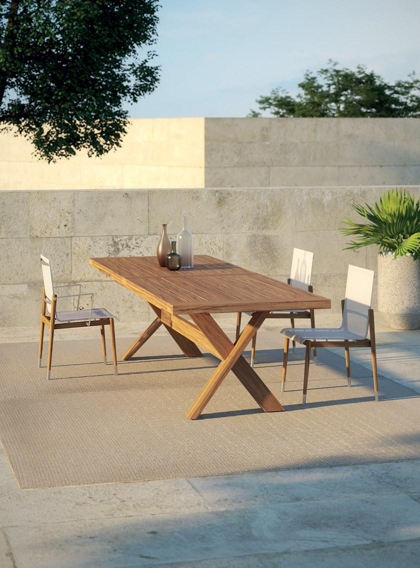 Atmosphera Прямоугольный садовый стол из тика Typhoon Ty.ta.240/ty.ta.300 - Вид №4