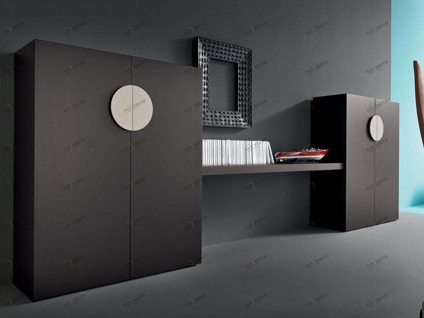 Martex Лакированная тумба для офиса с распашными дверцами sun-id-1515447