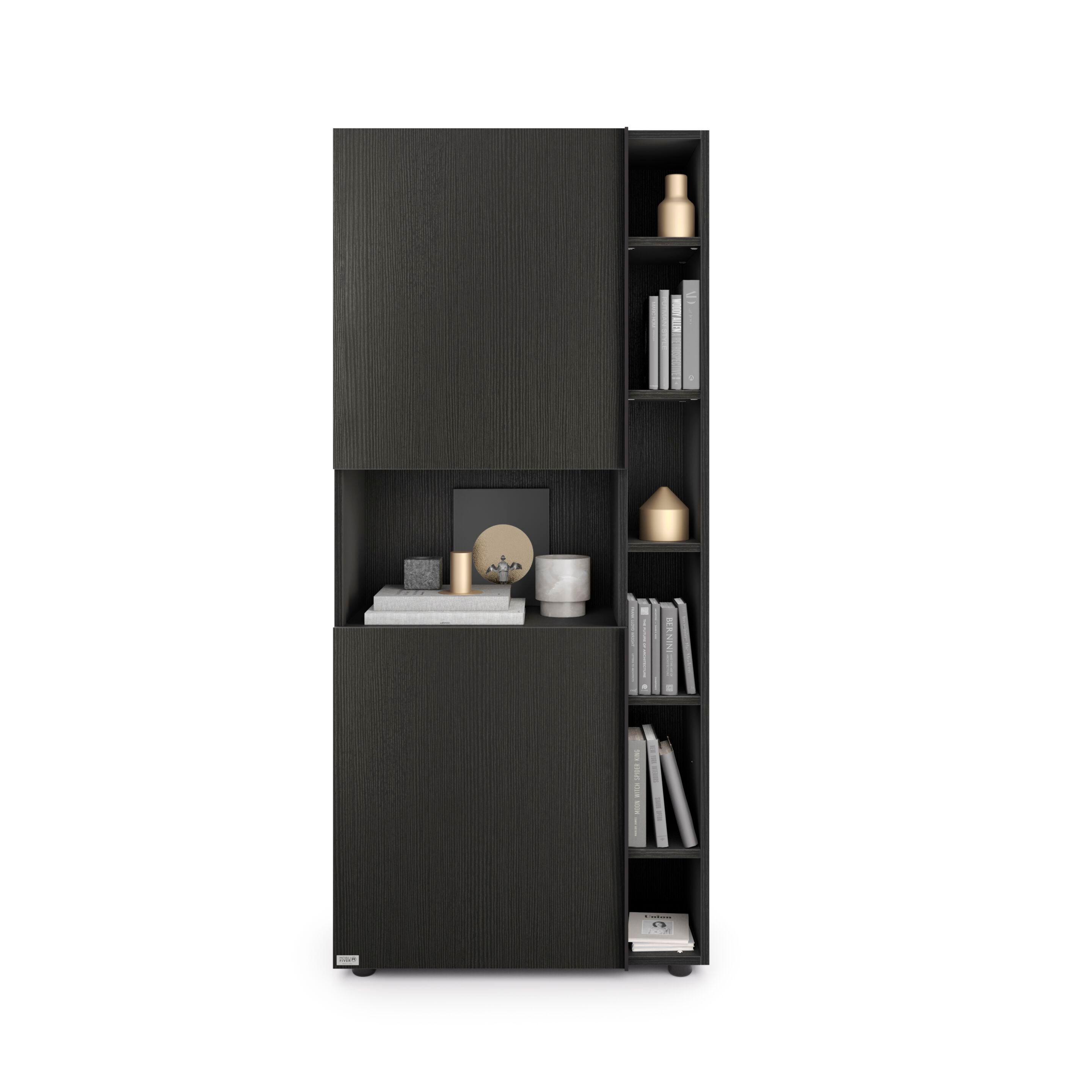 Настенный книжный шкаф из меламинированного материала Mobili Fiver ROMINA ARCH-00138664 - Вид №28