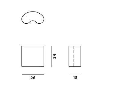 Выдувное стекло светодиодный настенный светильник Foscarini DOUBLE ARCH-00108033 - Вид №1