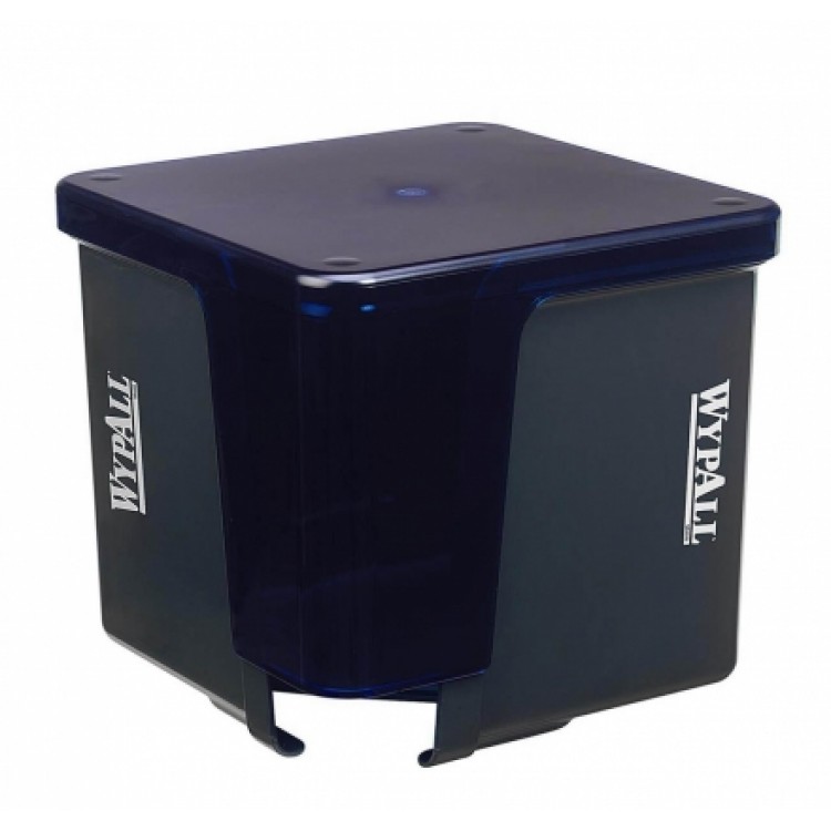 7969 Kimberly Clark Диспенсер для протирочных салфеток WypAll сложенных в четверо черный Kimberly Clark Professional 7969 черный  - Вид №4