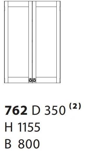 Karl Andersson Деревянный буфет / офисный блок в скандинавском стиле Ka72 762+bs73+ks13  - Вид №4