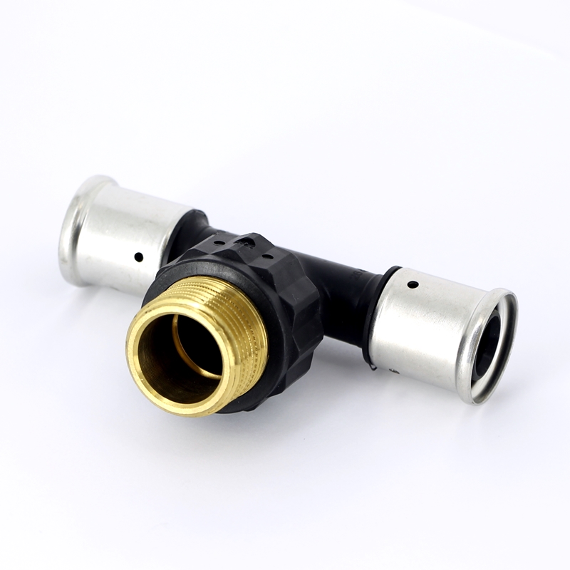 Тройник пресс-НPVDF HENCO 26х1"х26 14PK260626 - Вид №1