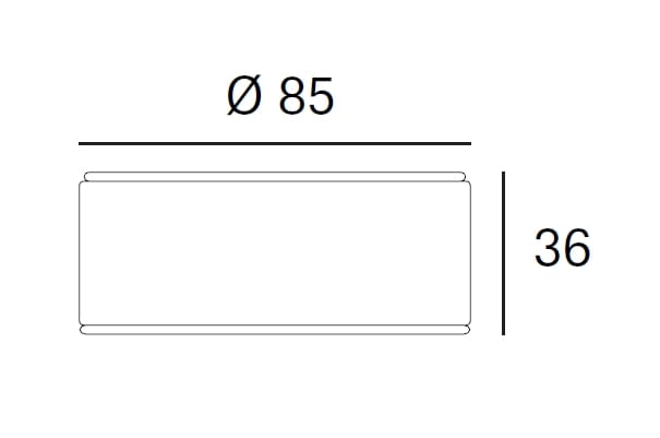 Круглый журнальный столик из ткани Blasco&Vila Mant ARCH-00062198 - Вид №9
