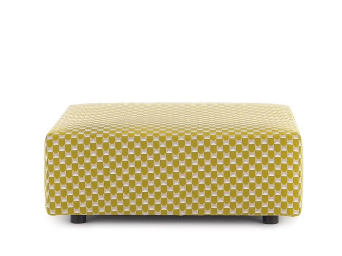 Ткань съемный квадратный садовый пуфик Kartell Plastics ARCH-00094094 - Вид №7