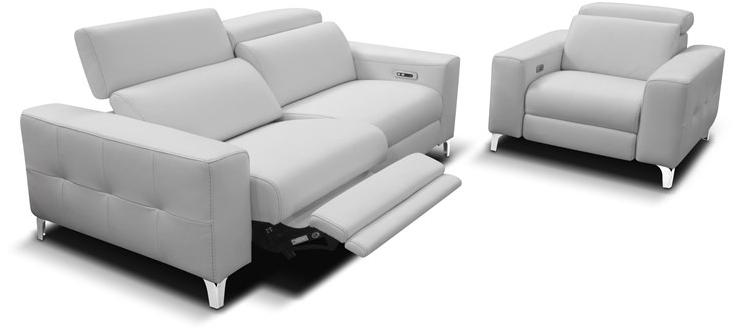 Rossini Sofas Мягкое кожаное кресло с подлокотниками Emma sun-id-1379212 - Вид №1