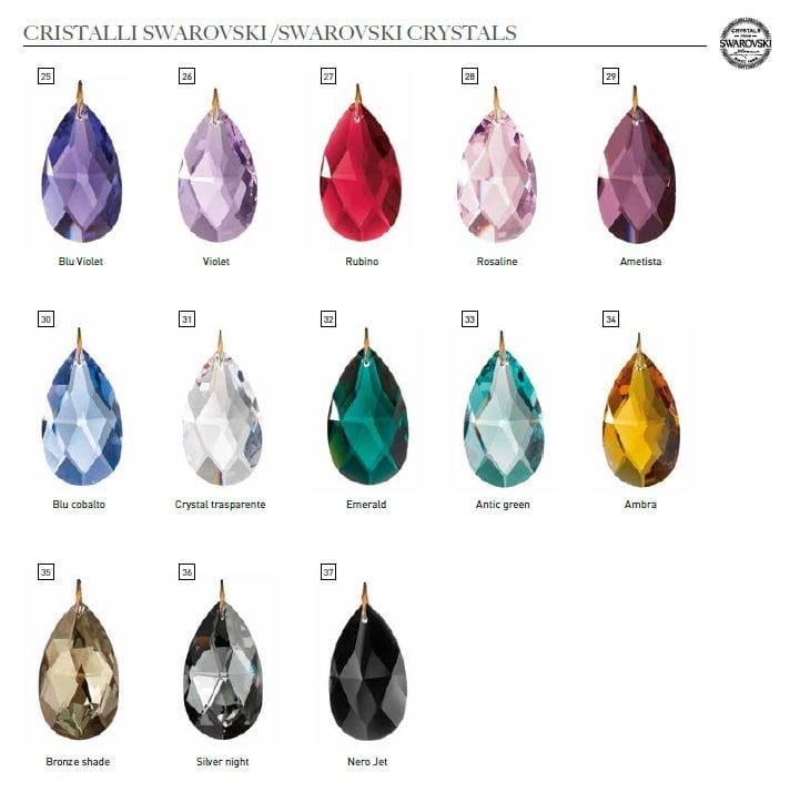 Люстра с кристаллами Swarovski® Euroluce Lampadari барокко ARCH-00139633 - Вид №2