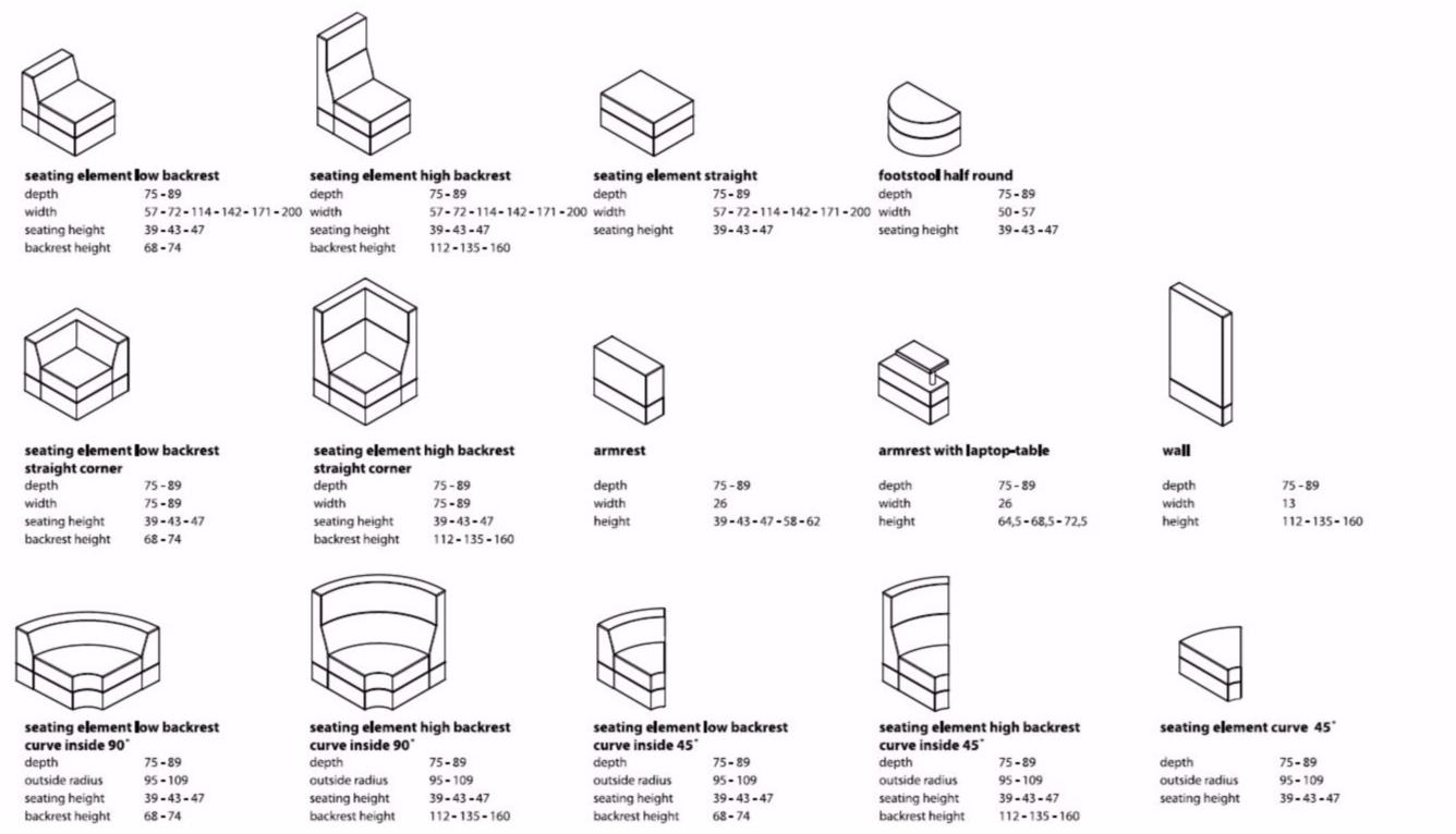 Casala Модульный секционный диван Bricks sun-id-1414326 - Вид №10
