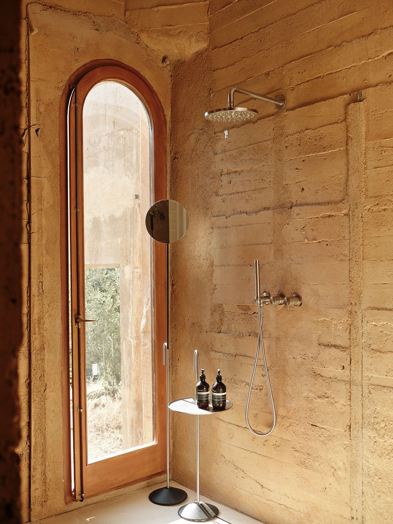 Напольное зеркало из стали с порошковым покрытием BD Barcelona батон ARCH-00151681 - Вид №8