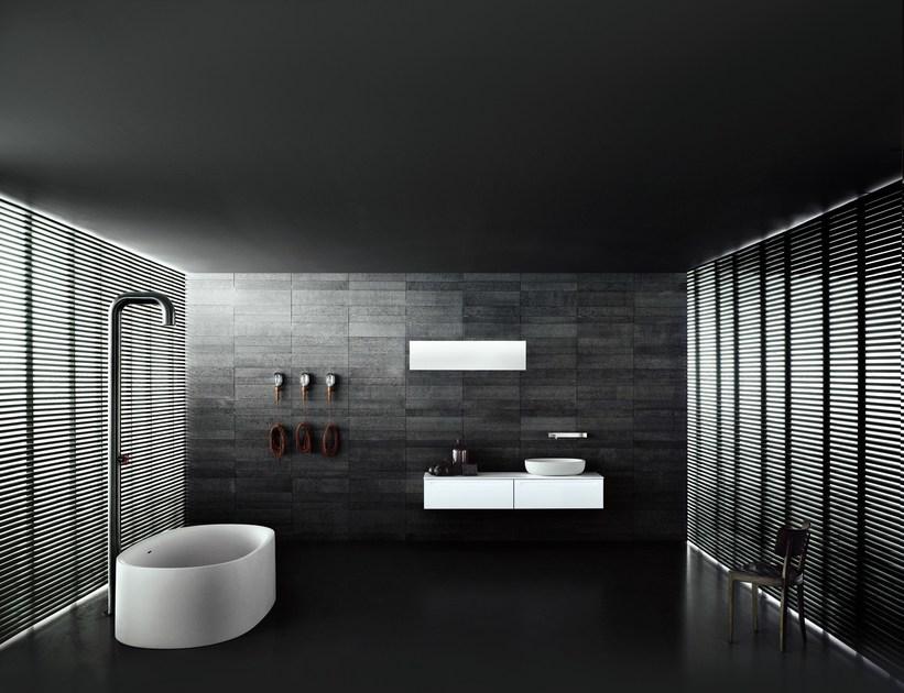 Подвесная тумба под умывальник с ящиками Universal Santreyd sun-id-1398652 - Вид №1