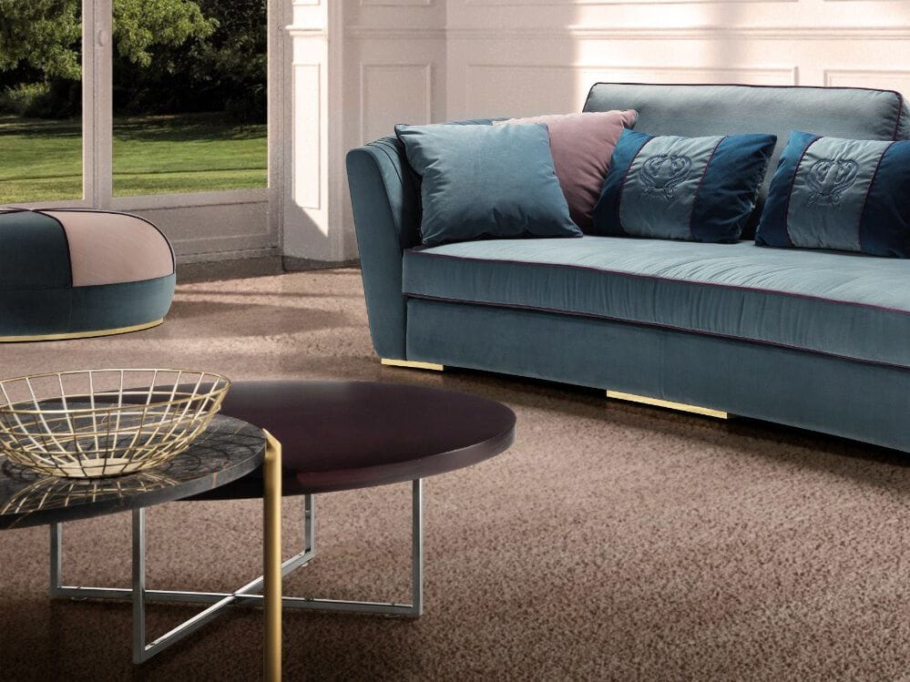 Мраморный овальный журнальный столик Former In Italia DCV ARCH-00143761 - Вид №1