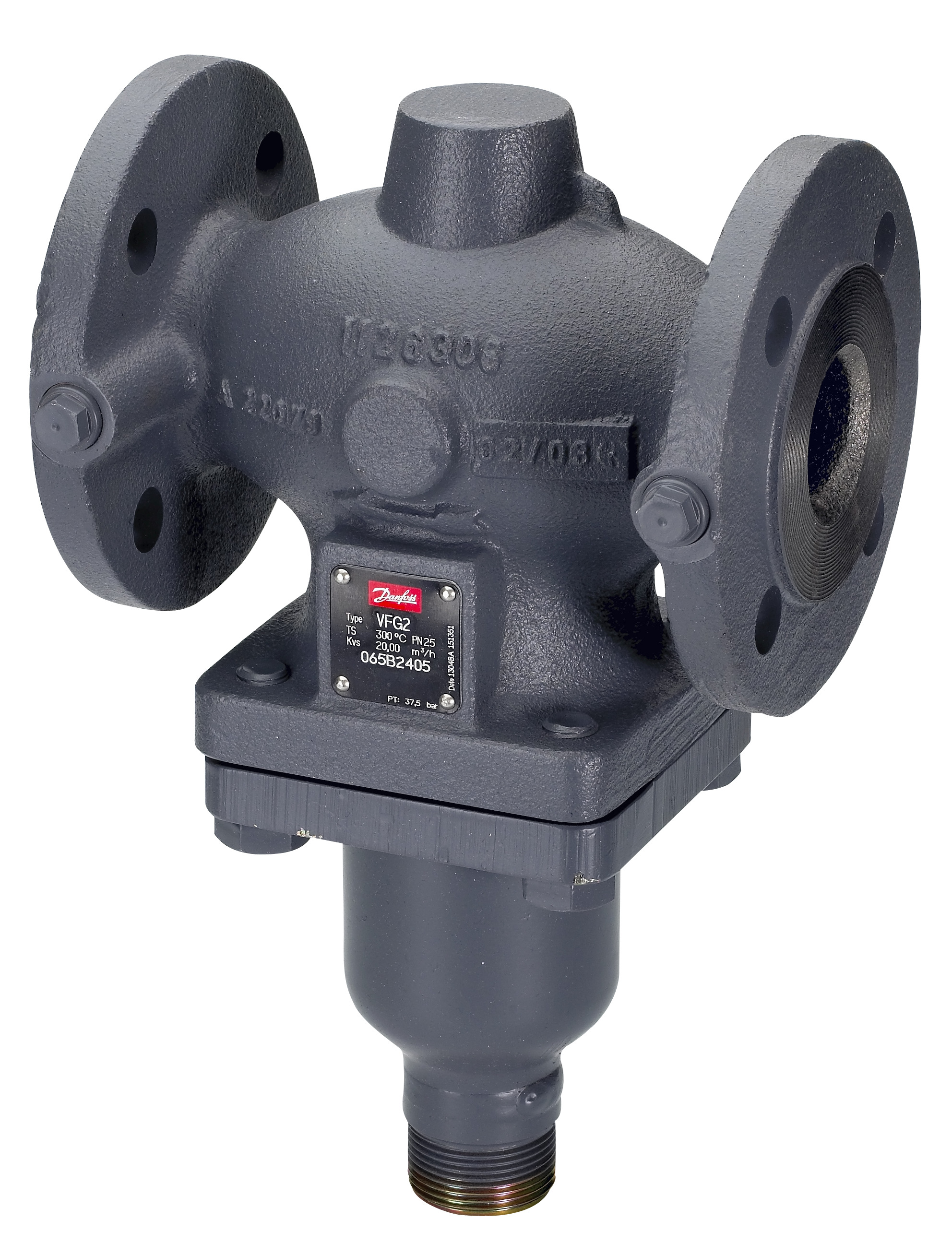 Danfoss Клапан универсальный VFGS 2 фланцевый Кл. рег. универс. VFGS2 PN40 25/8 фл. 065B2455  - Вид №62
