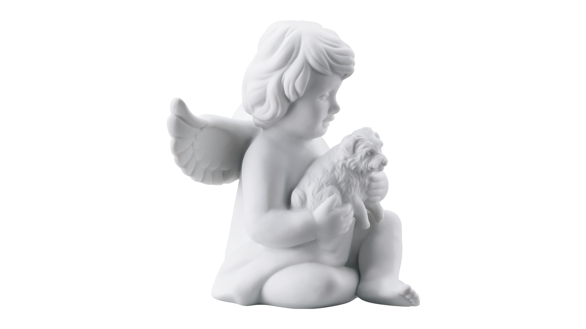 10640530 Rosenthal Фигурка Rosenthal Ангел с собакой 10см, фарфор Фарфор  - Вид №4