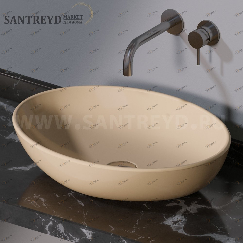 L243110 Накладная раковина на столешницу  овальная A. e T. Italia THIN AeT ITALIA