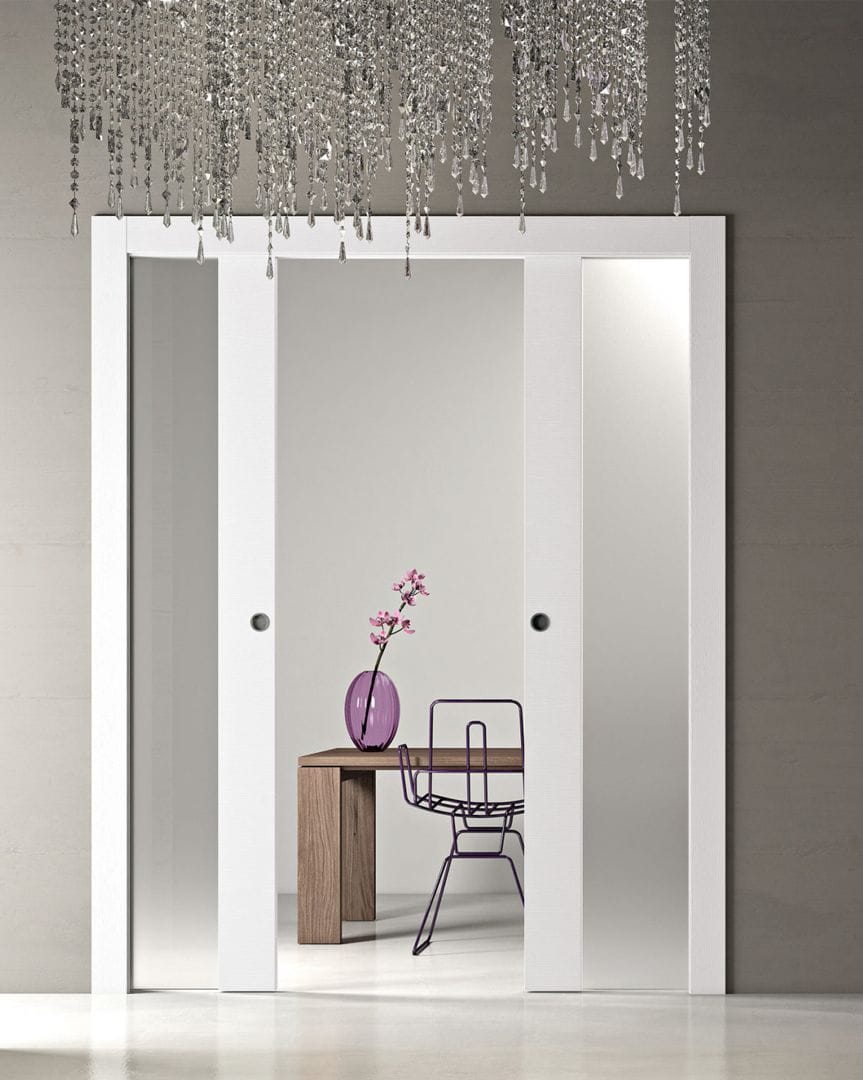 Раздвижные деревянные и стеклянные двери Pail Serramenti SIMMETRICO ARCH-00112796 - Вид №1