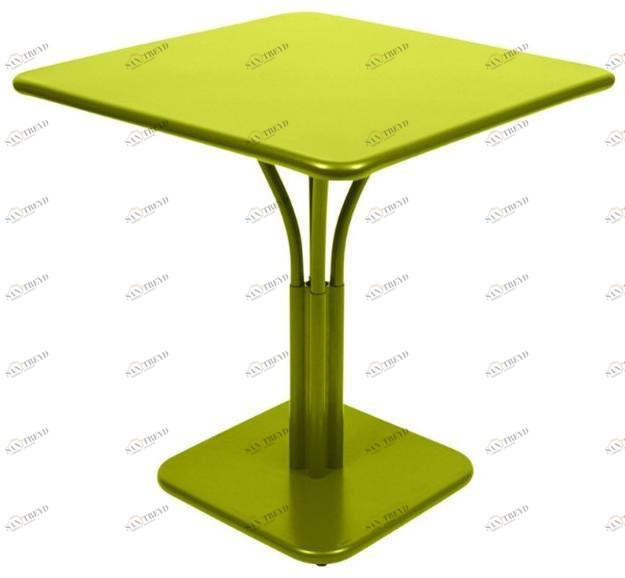 Fermob Квадратный алюминиевый садовый стол Luxembourg 4134 - 4138 - 4139