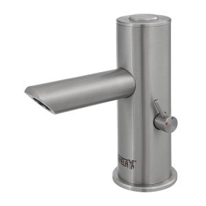 66924 Автоматический смеситель, удлиненный излив, пьезо, 6 В SANELA