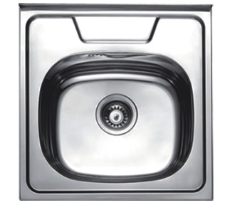 HBD5050-06 Кухонная мойка , сталь микродекор Haiba  - Вид №1
