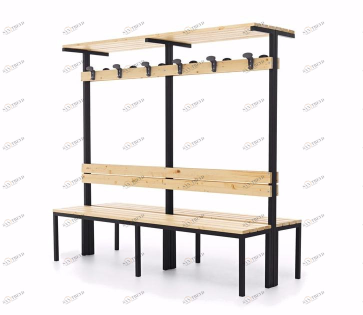 Fantin Скамейка для спортивных сооружений из металла и дерева Panck sun-id-1400320